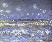 A Stormy Sea Claude Monet
